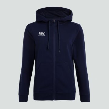 Womens Zip Through Fleece Hoody