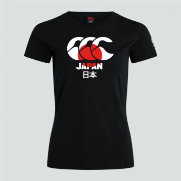 Womens Japan Tee Black