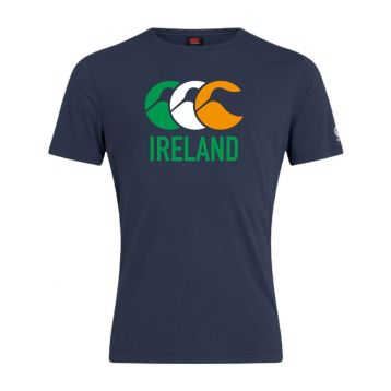 T-shirt Irlande homme bleu marine