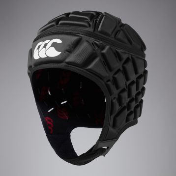 Adult Unisex Raze Headguard Black/Red