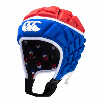 Casque Raze adulte unisexe bleu/blanc/rouge