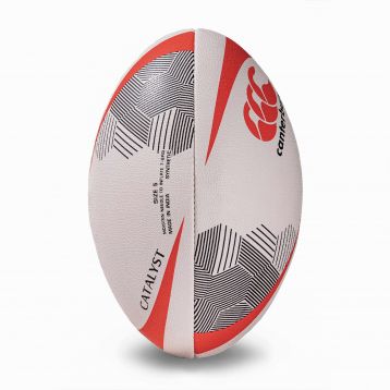 Ballon de match Catalyst blanc/rouge/noir