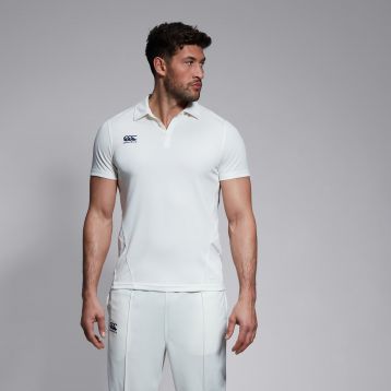 Mens Cricket Shirt Beige